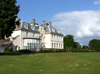 The south front today